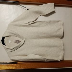 J.Jill Open Neck Tunic Sweater